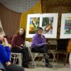8 лютого в Культурному просторі ГО «Навколо Нас. UA» відбулось відкриття яскравої виставки «Етноколаж» студентів 1 і 2 курсу «Цифрове етномистецтво» Факультету образотворчого мистецтва і дизайну Київського столичного університету імені Бориса Грінчен