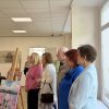 Відкриття виставки здобувачок  1 курсу спеціальності Образотворче мистецтво 